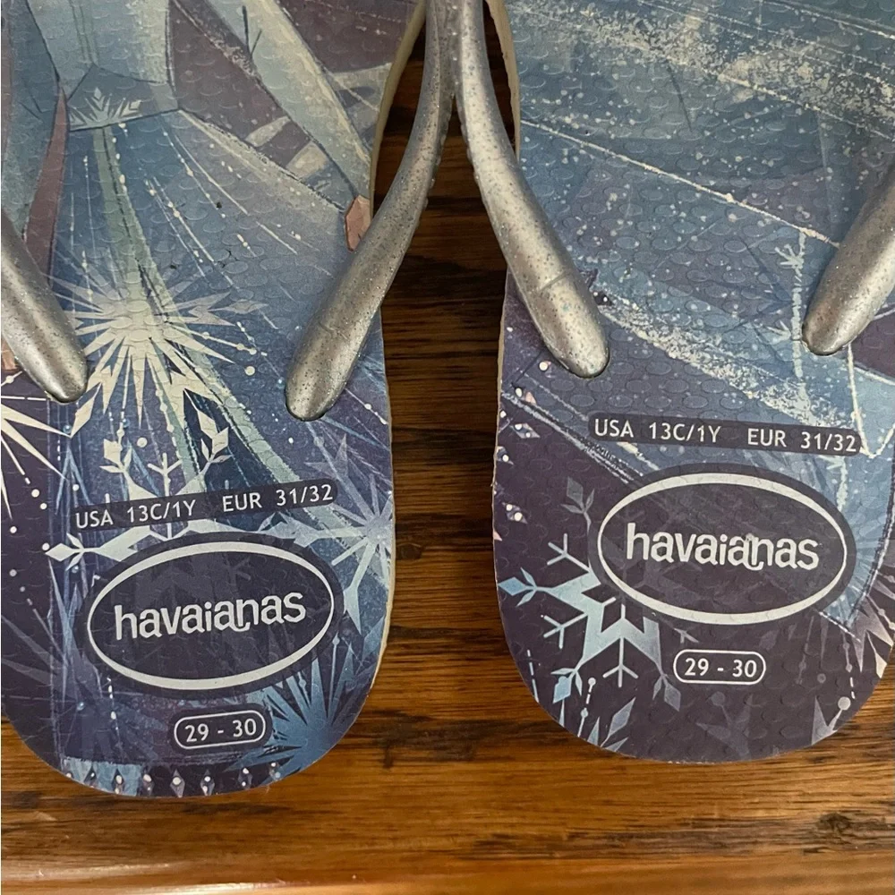 Frozen‎ girls Havainas flip flops